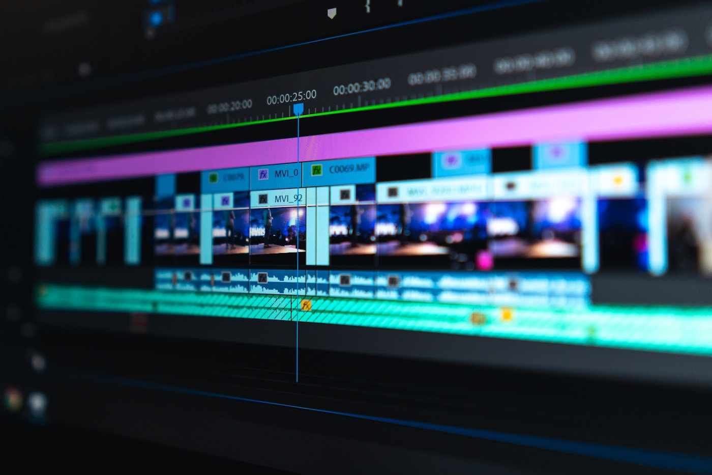 Creative production in progress at MediaRush studio
